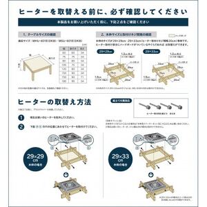 愛知県安城市 こたつ用取替ヒーターMCU-501EC(KB)【1533848】