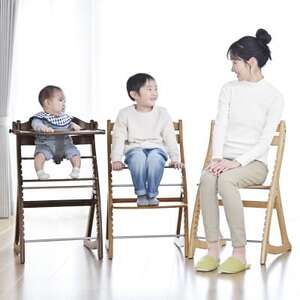 yamatoyaベビーチェア　すくすくチェアGL　グレー【1604631】