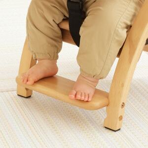 yamatoyaベビーチェア　アーチ木製ローチェア3　ライトブラウン【1648016】