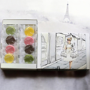 デ・レーヴのサブレ・カカオ　8個入【配送不可地域：離島】【1283388】