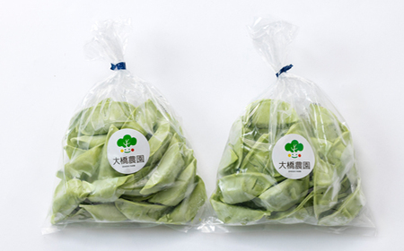 大橋農園のベビーチンゲン菜餃子 25個入×2袋 冷凍【配送不可地域：離島】【1370441】