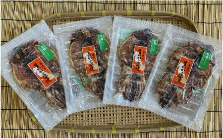 いか姿焼き(4枚)セット・M023-13