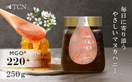 マヌカハニー MGO220+ 250g インカナムマヌカハニー・T126
