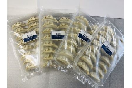 亀井寿しの手作り餃子64個・K021-13