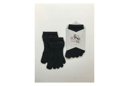 和紙の5本指靴下　婦人用　2足セット・I008-13