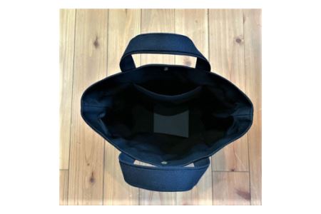 帆布トートバッグ(黒)・H020-24