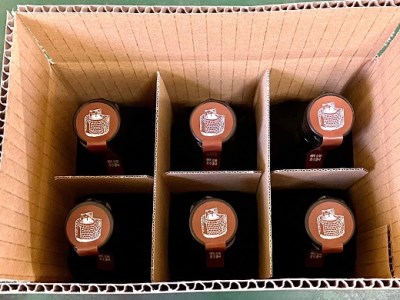 薪焙煎 純国産菜種100%「ほうろく菜種油伝承油」460g×6本・H040-54