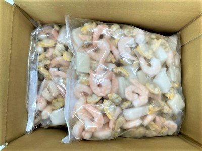 【大容量】シーフードミックス　2kg(正味重量1.6㎏)・K233-13