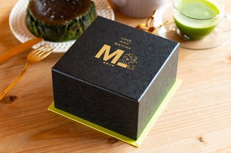 「西尾の抹茶」のバスクチーズケーキ・M094-19