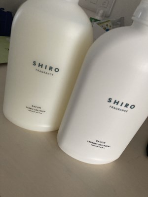 SHIRO サボン ランドリーリキッド+ファブリックソフナーセット[01351