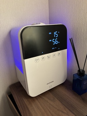 ハイブリッド式加湿器HDK-35-Wホワイト【家電 家電製品 アイリス